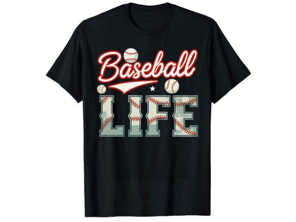 Baseball Life T-Shirt Design: Your Ultimate Creative Asset