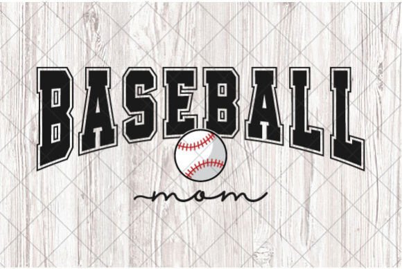 Baseball Mama PNG & Mom SVG Retro Designs