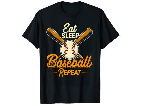 Eat Sleep Baseball Repeat: Design for True Fans