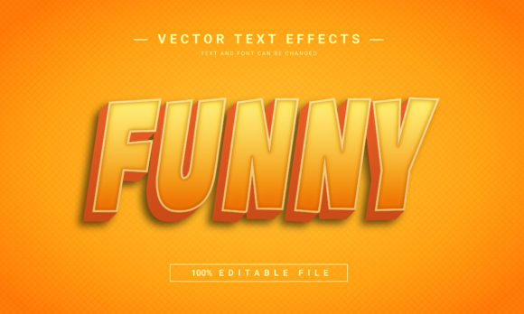 Funny Editable Text Effect: Create Stunning 3D Typography