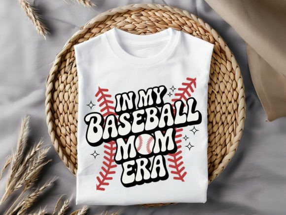 In My Baseball Mom Era: The Perfect Design for Your Apparel