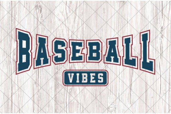 Retro Baseball Vibes: Authentic Sporty Graphics