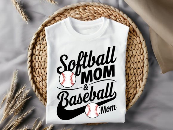 Softball Mom & Baseball T-Shirt Design: Creative Use Cases